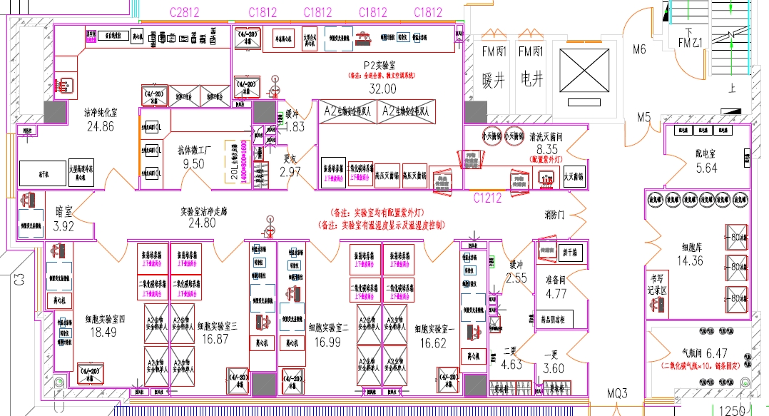 實驗室工藝設計圖