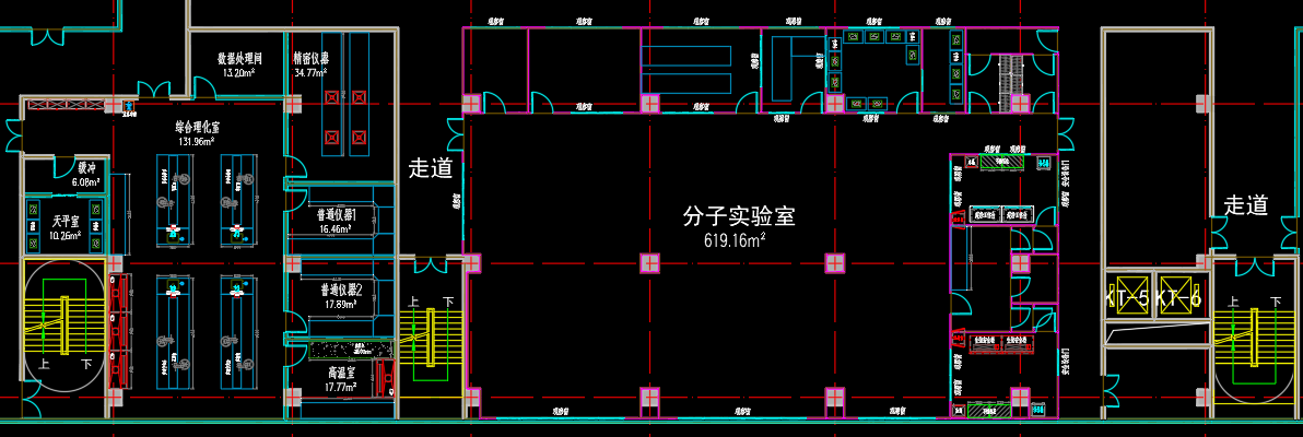 實驗室裝修平面設計圖